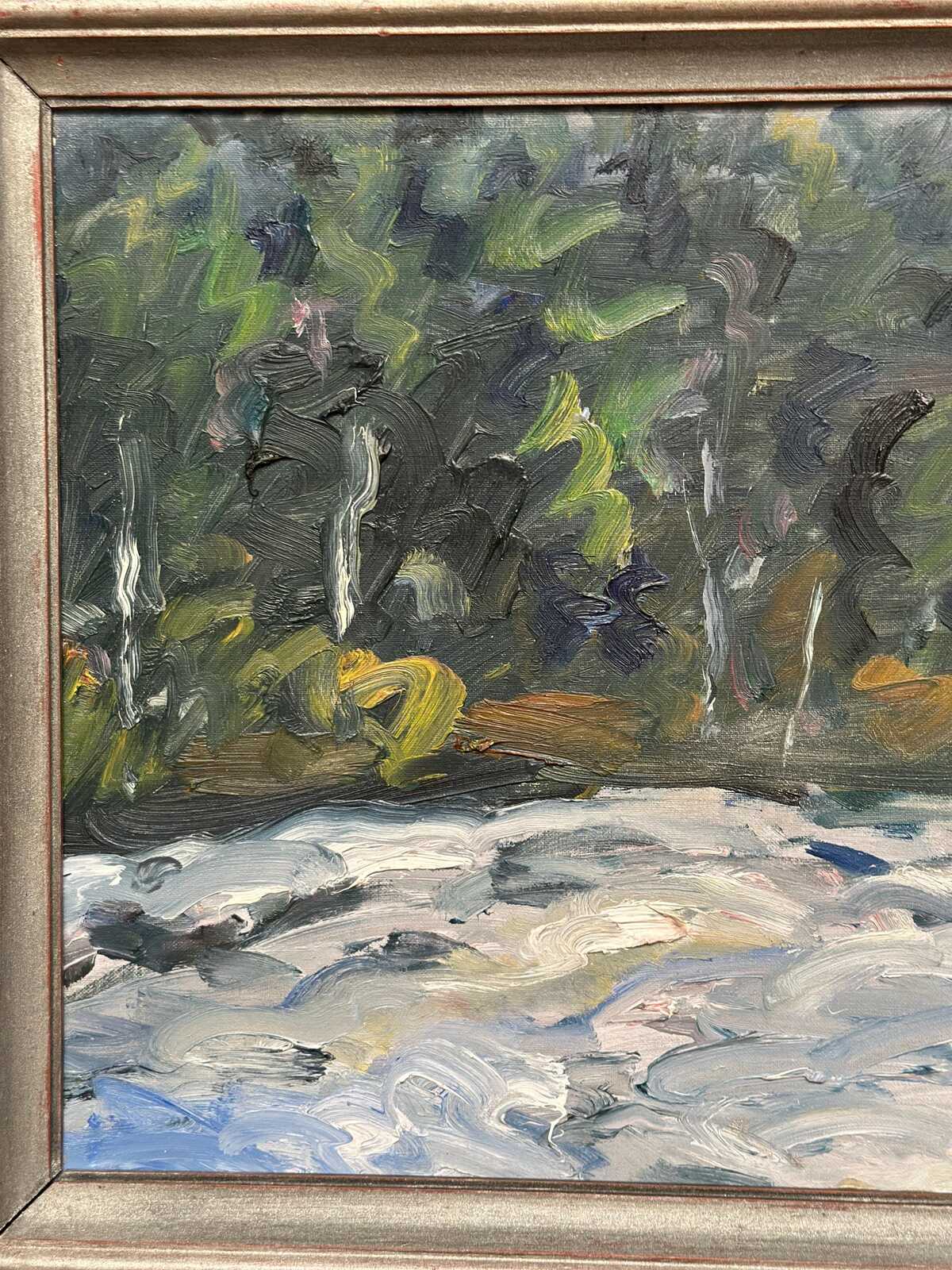“Vinterlandskap” by Bertil Lindecrantz