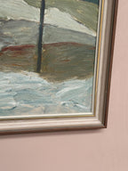 “Winter Landscape, Österlen” by E. O. Jonza