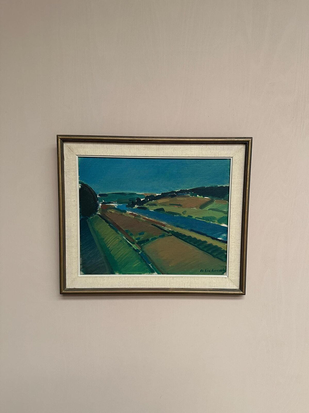 Landscape by Bertil Lindeqrantz