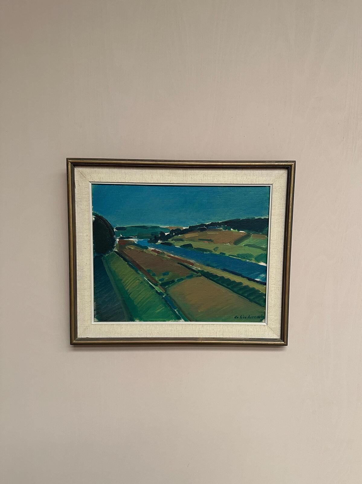 Landscape by Bertil Lindeqrantz
