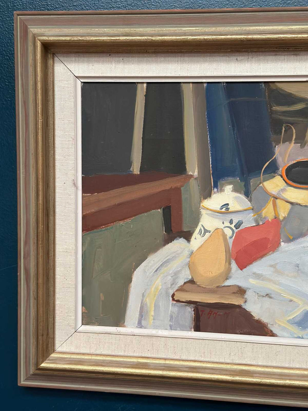 “Stilleben med kaffekannor” by T. Ahlm