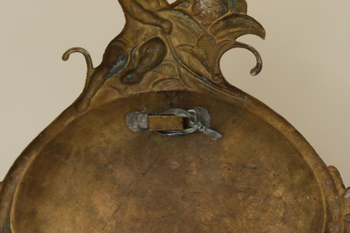 Pair Of Mid Century Swedish Brass Sconces