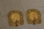 Pair of Mid-Century Swedish Brass Sconces