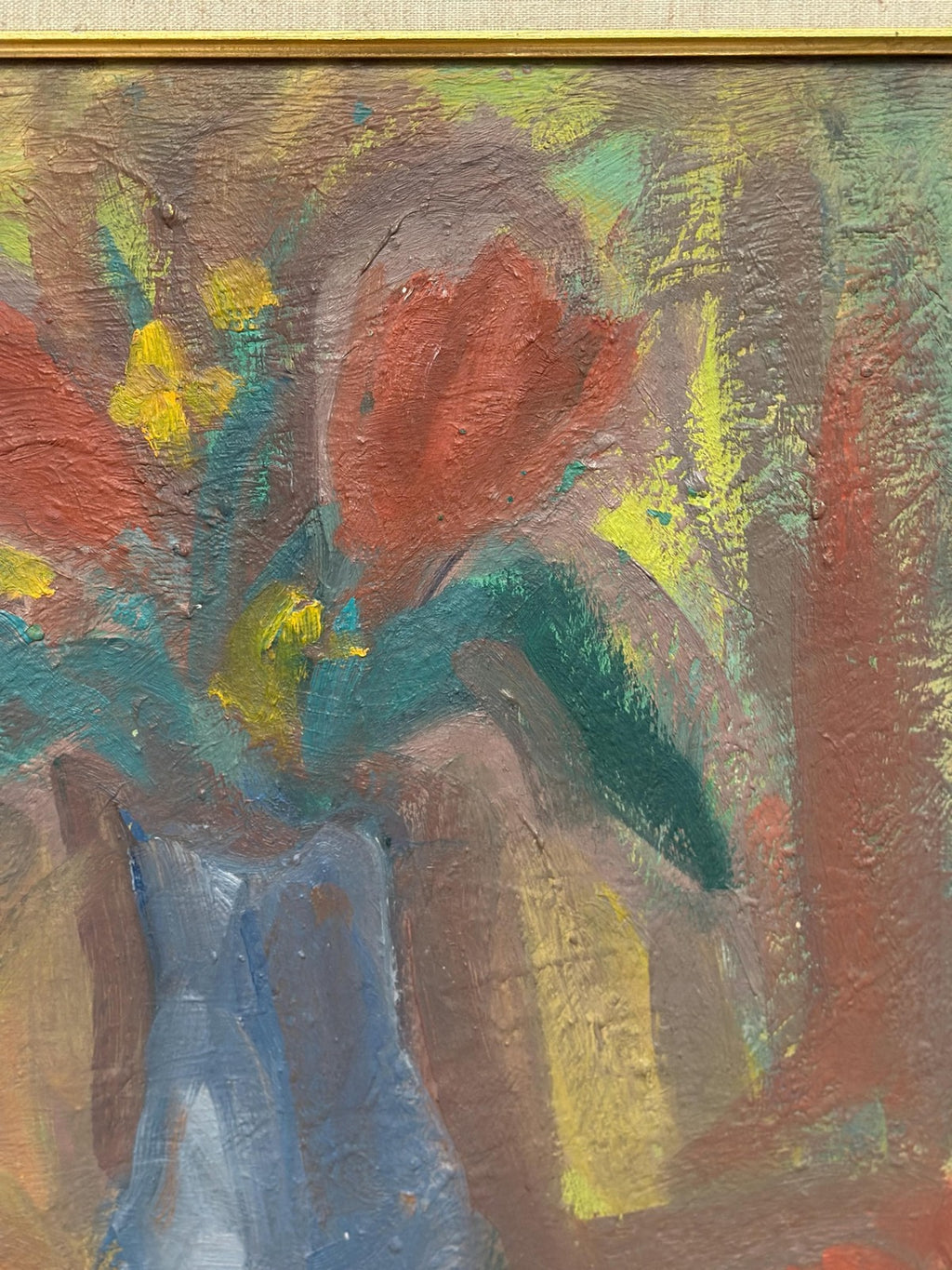 “Floral Still Life” by Hjalmar Eldh (1881–1953)