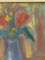 “Floral Still Life” by Hjalmar Eldh (1881–1953)