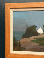 “Coastal Village” by Gustav Tenberg
