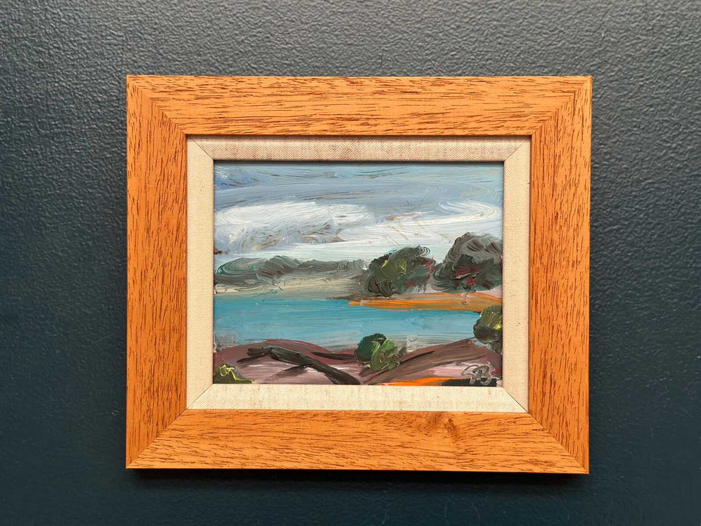 “Coastal Landscape” by Göran Brunius