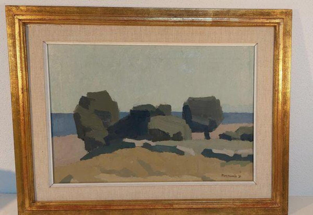 “Landscape” by William Herbert Fleetwood (1915–1993) – 1951
