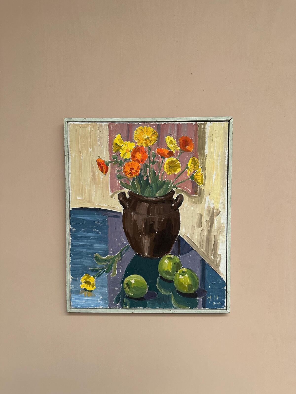 “Apples and Flowers”
