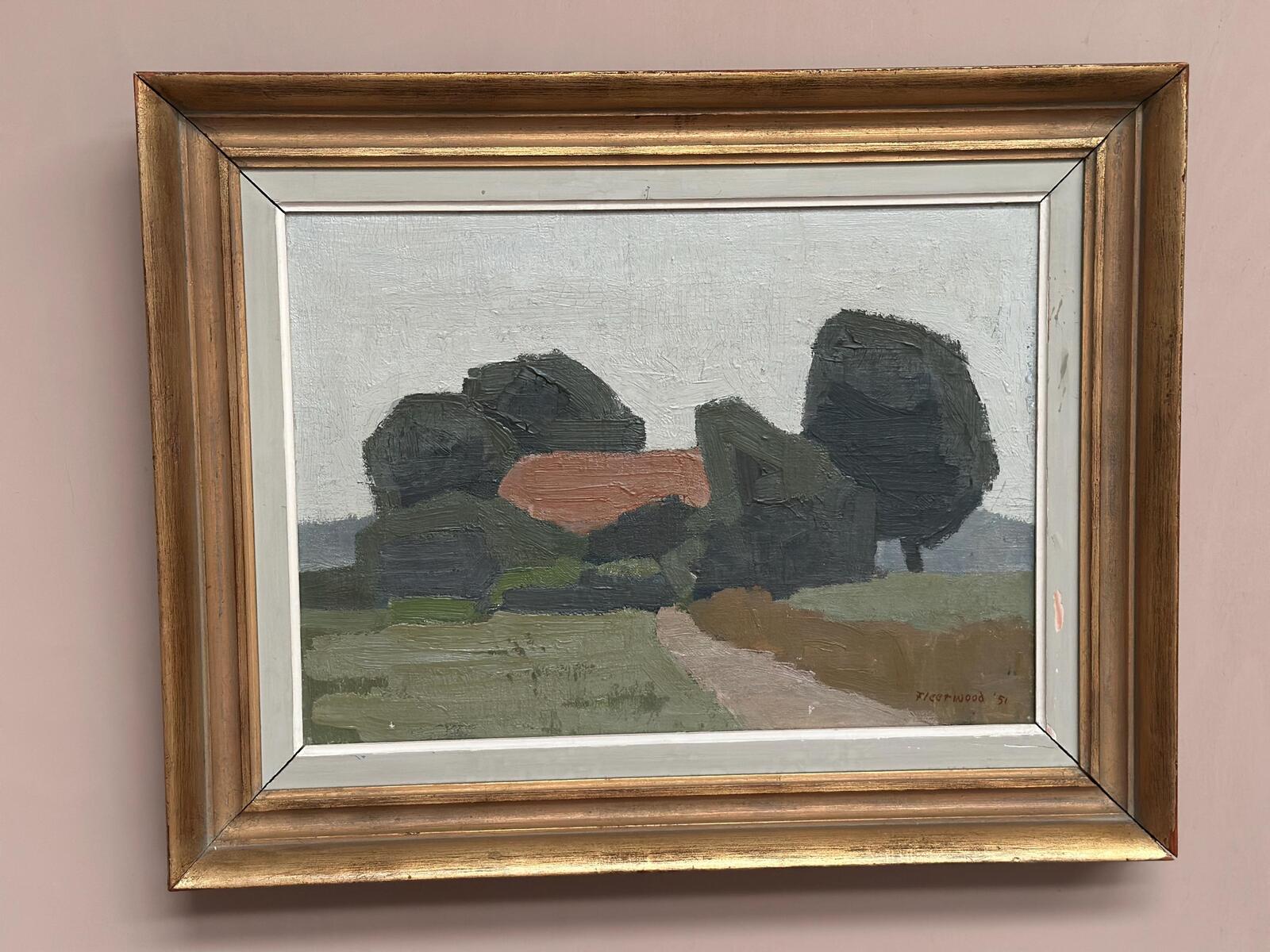 “House and Trees” by William Fleetwood (1915–1993)