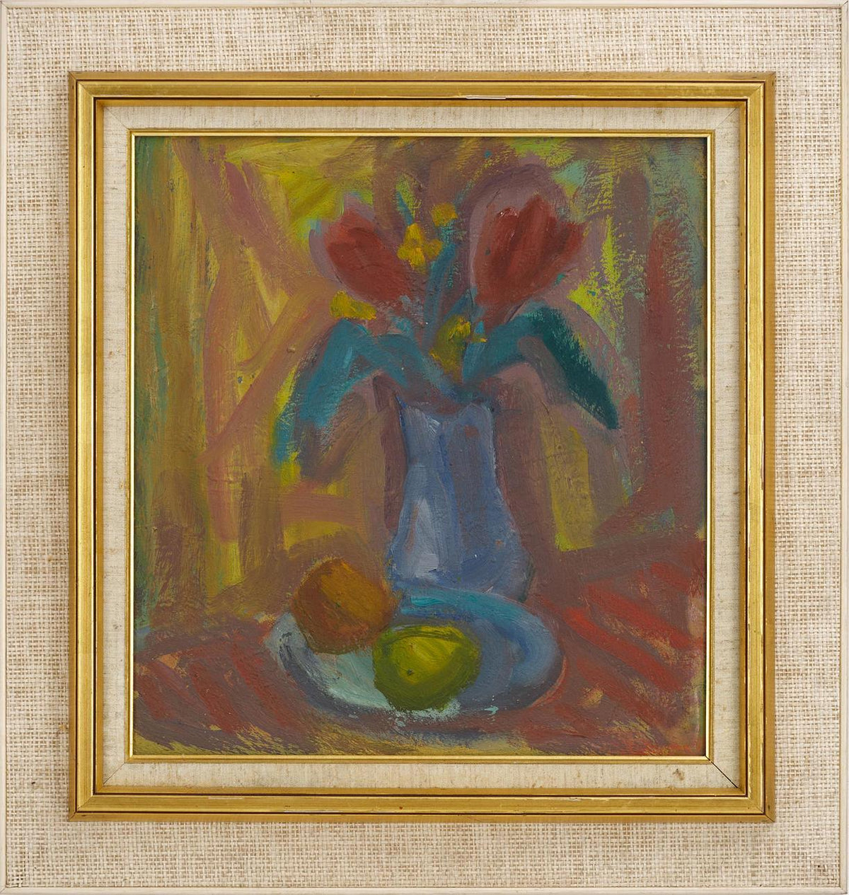 “Floral Still Life” by Hjalmar Eldh (1881–1953)