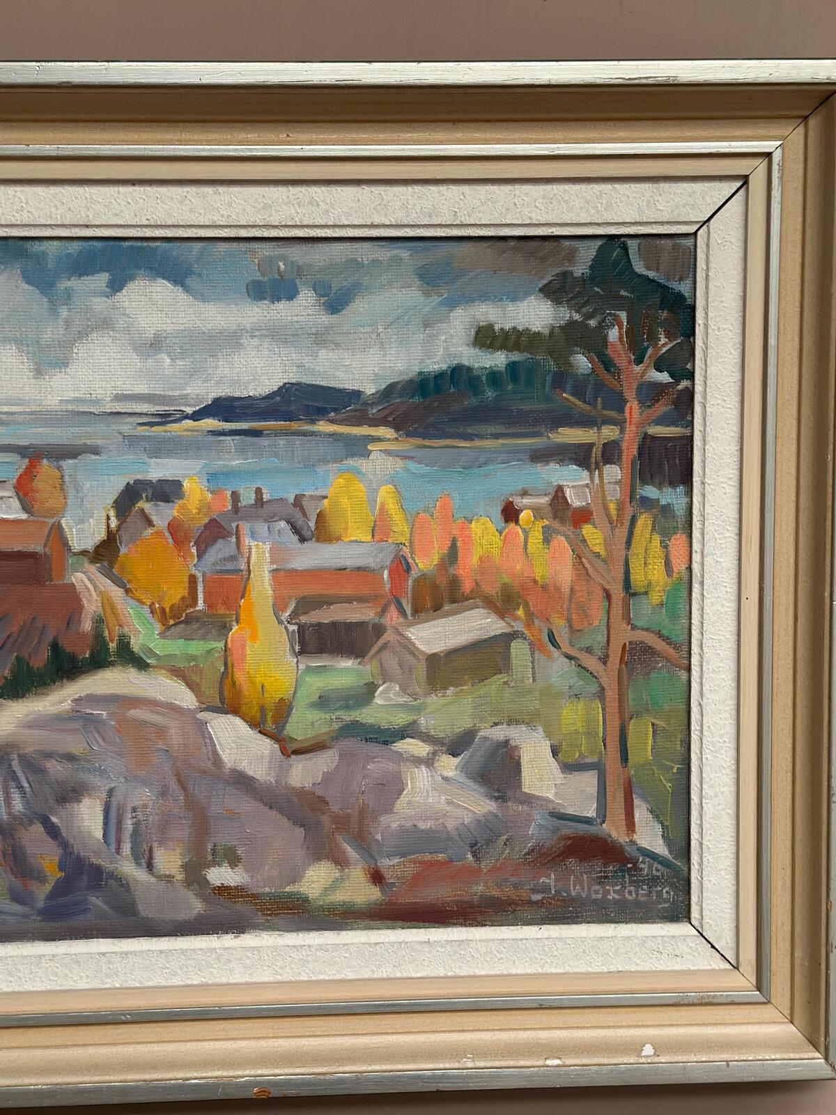 “Autumn Landscape” by J. Woxberg