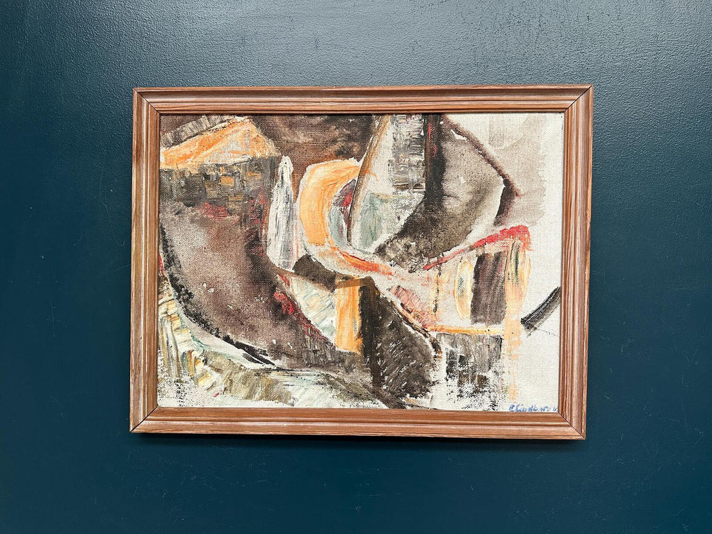 “Abstract Composition” by Eivor Lindberg