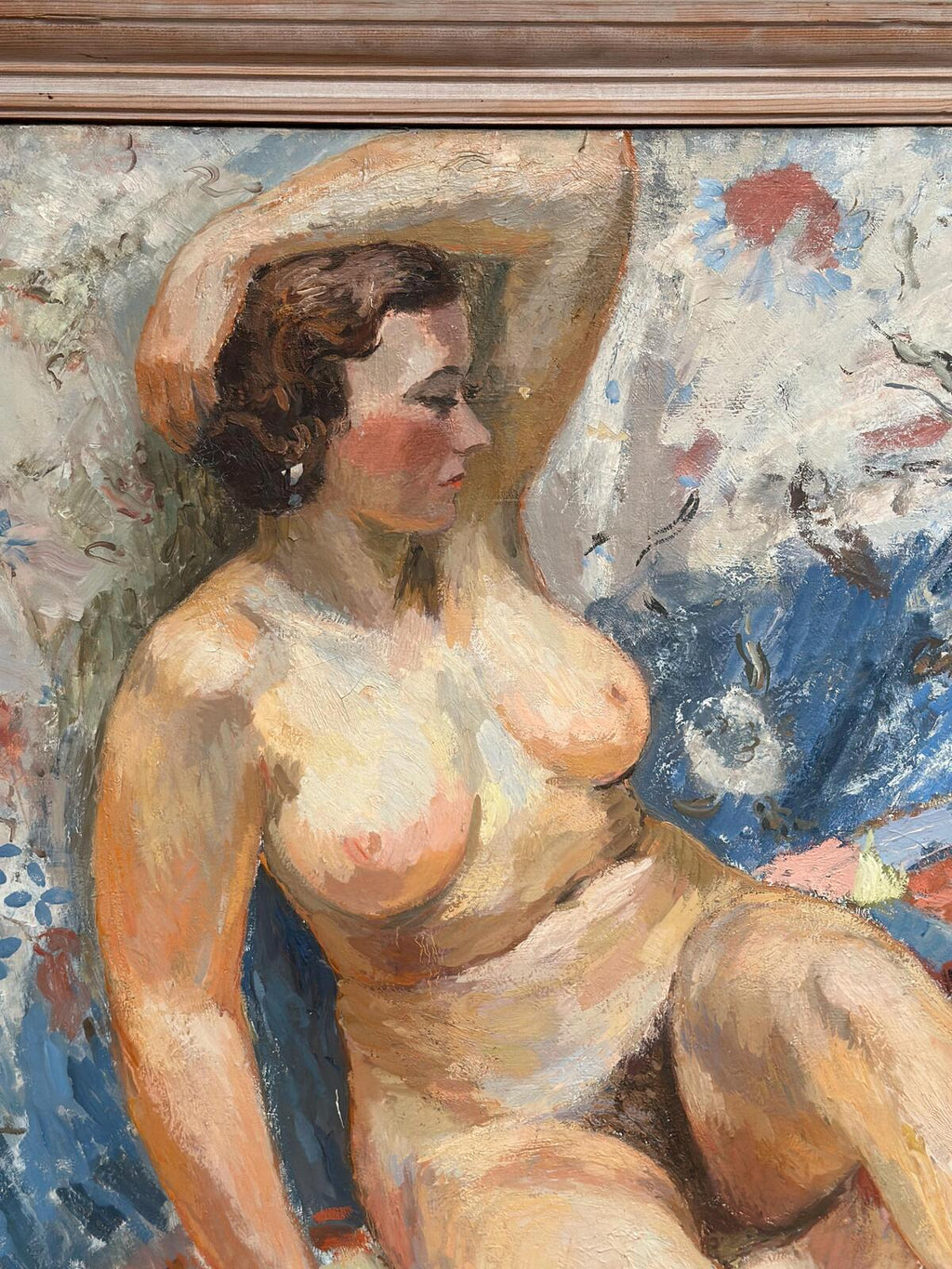 “Nakenstudie” by Hugo Linér (1900–1981)