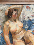 “Nakenstudie” by Hugo Linér (1900–1981)
