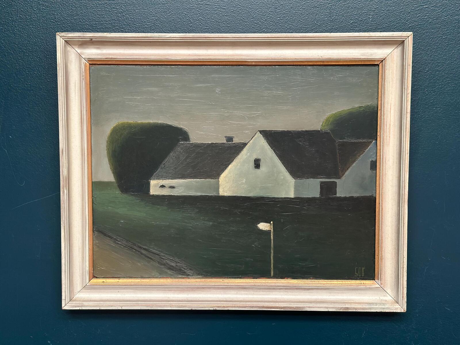 “Houses and Trees” by Svend O. Frederiksen
