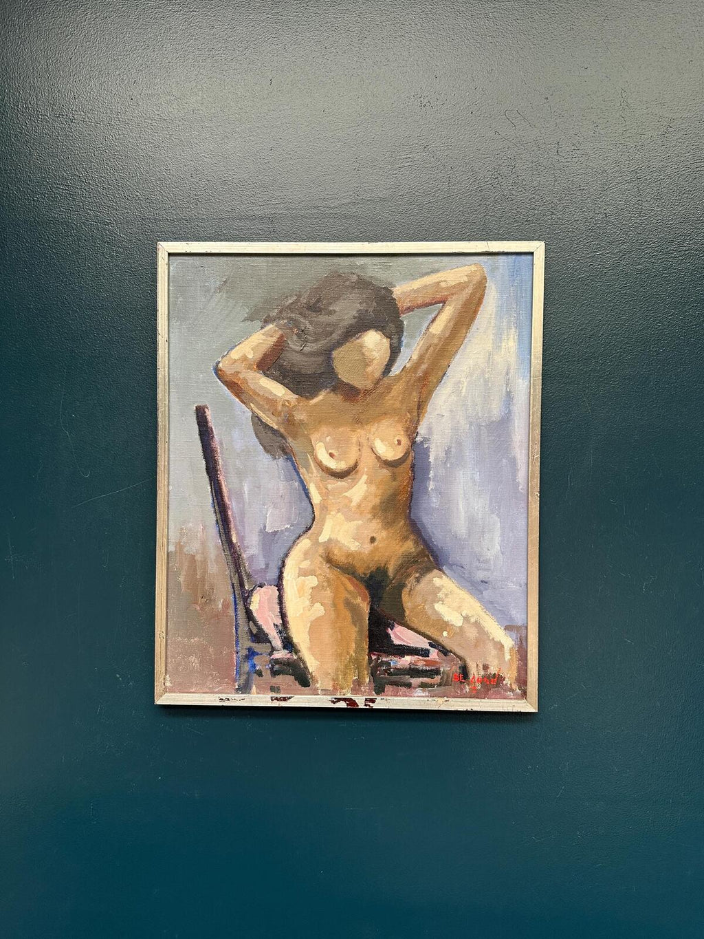 “Model on Chair” by Sven Erik Lund