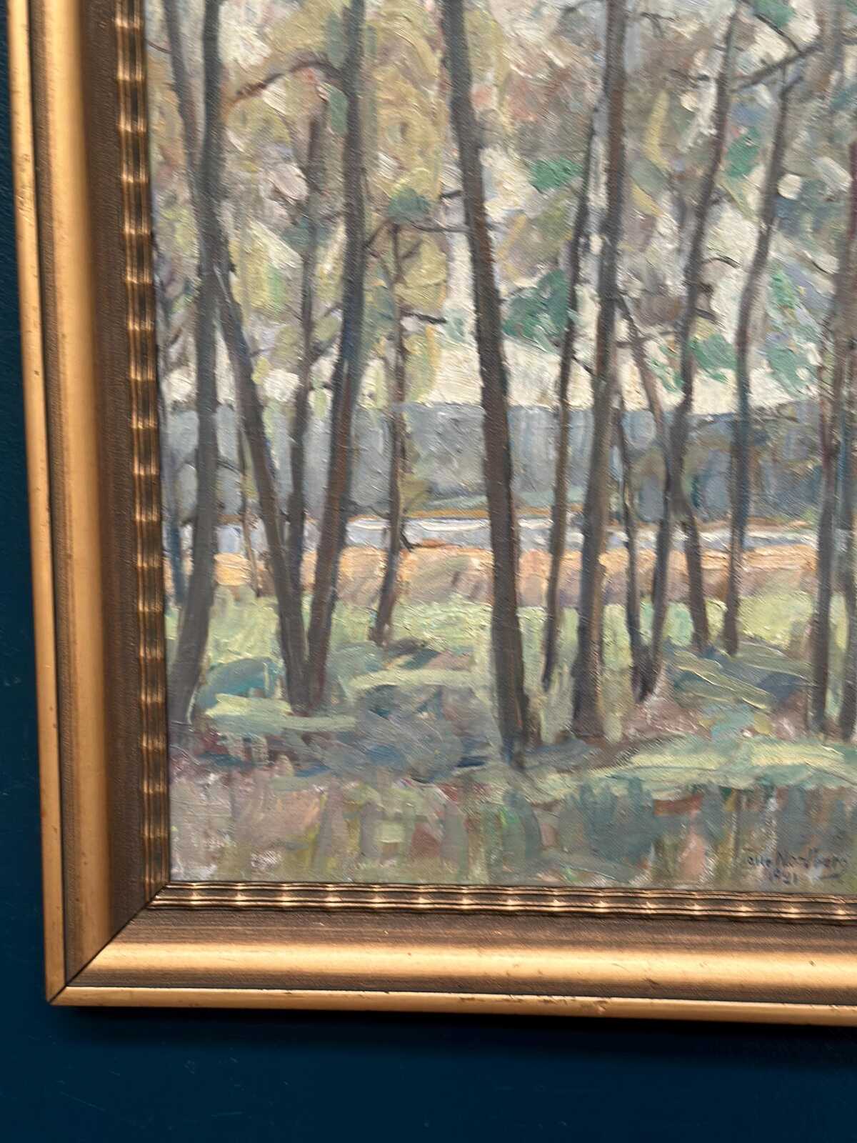 “Träddunge (Tree Grove)” by Olle Nordberg