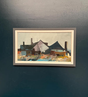 “Huts on the Coast” (Attributed to Kai C.