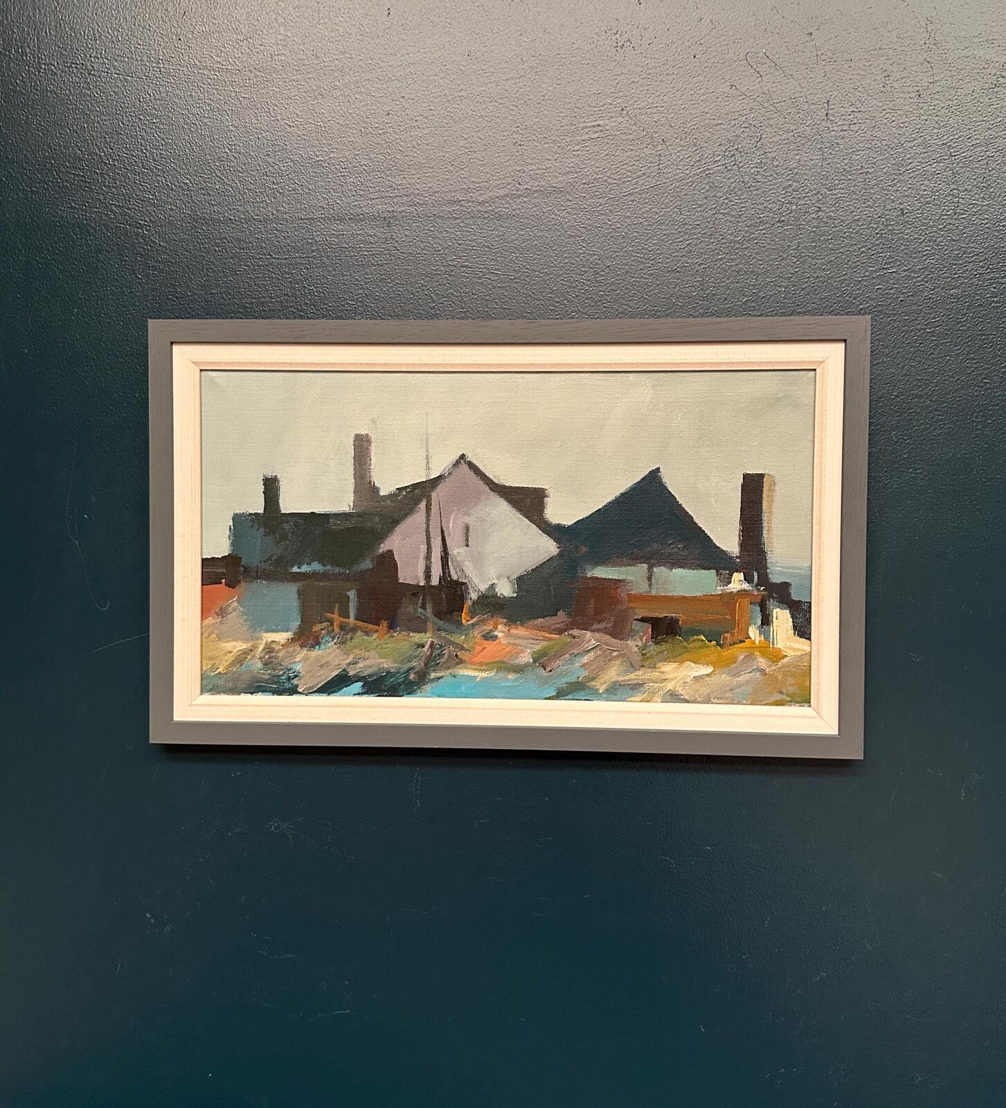 “Huts on the Coast” (Attributed to Kai C.