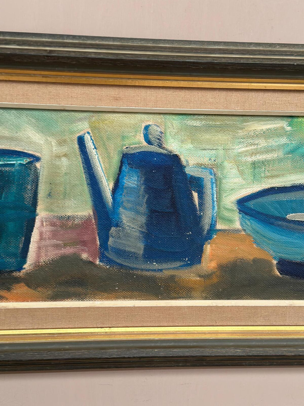 “Kattle Bowl and Glass” by Louis Zelig