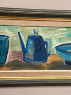 “Kattle Bowl and Glass” by Louis Zelig