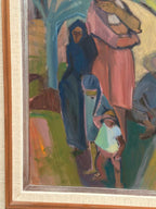 “Family in Tenerife” by Margareta Wallin