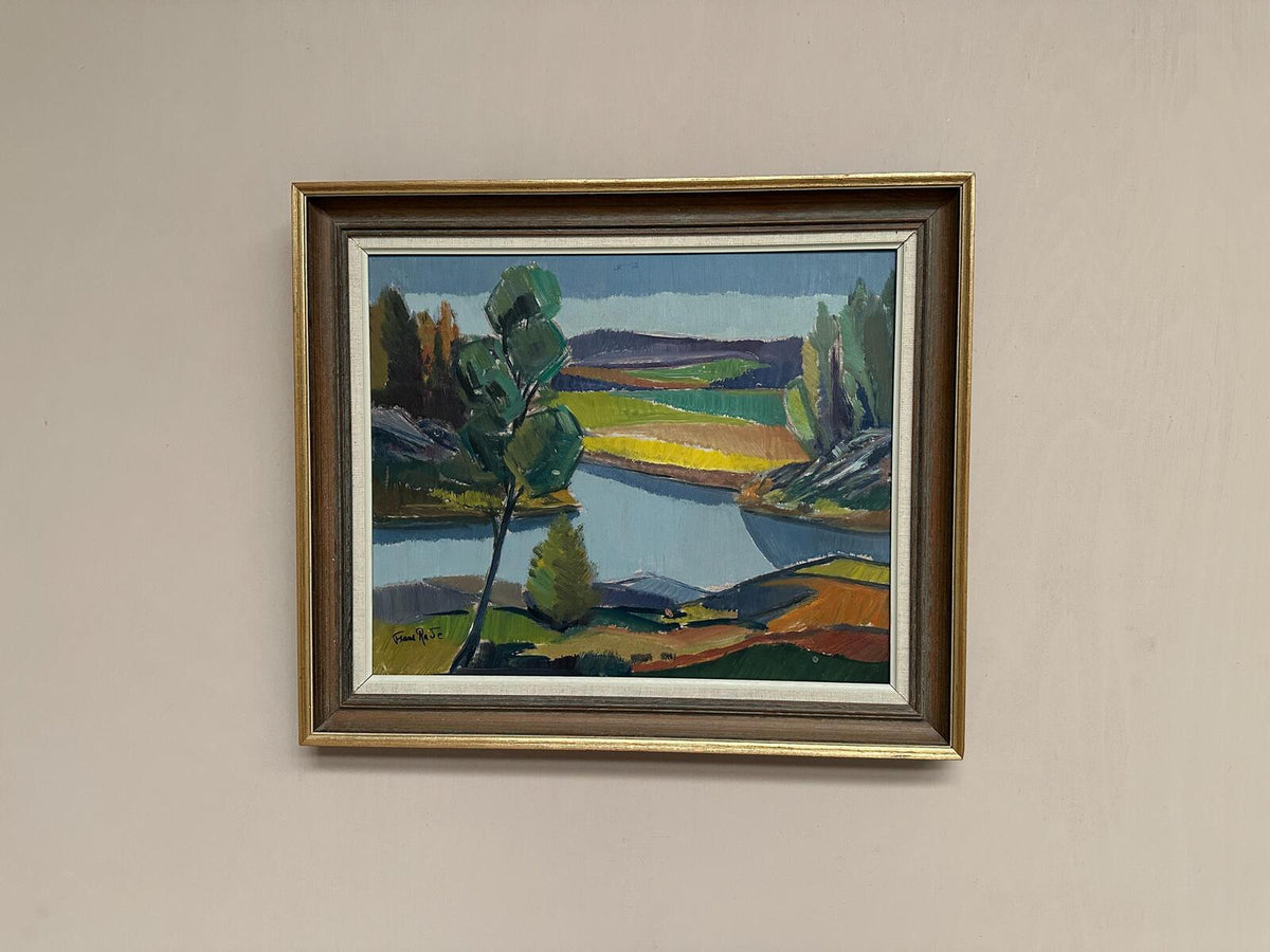 “Natural Landscape” by Frans Rase (1913–1994)