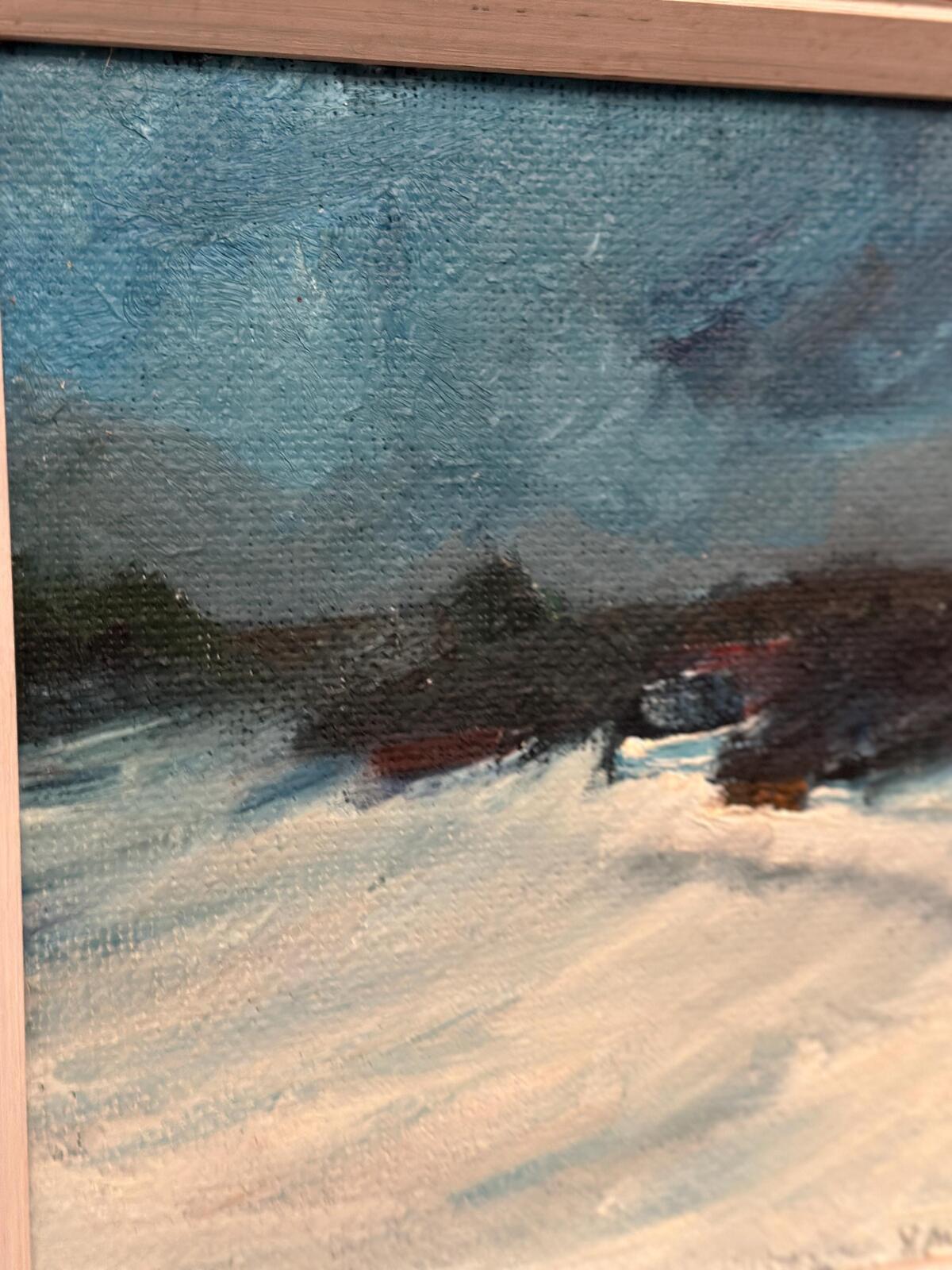 “Snowstorm” by Yngve Majvall