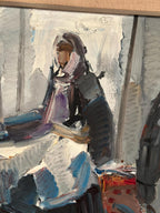 “Figures in Traditional Attire” by Eric Lo