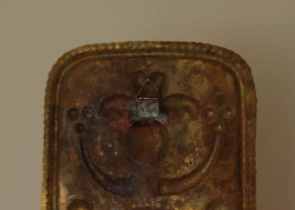Pair Of Mid Century Swedish Brass Sconces