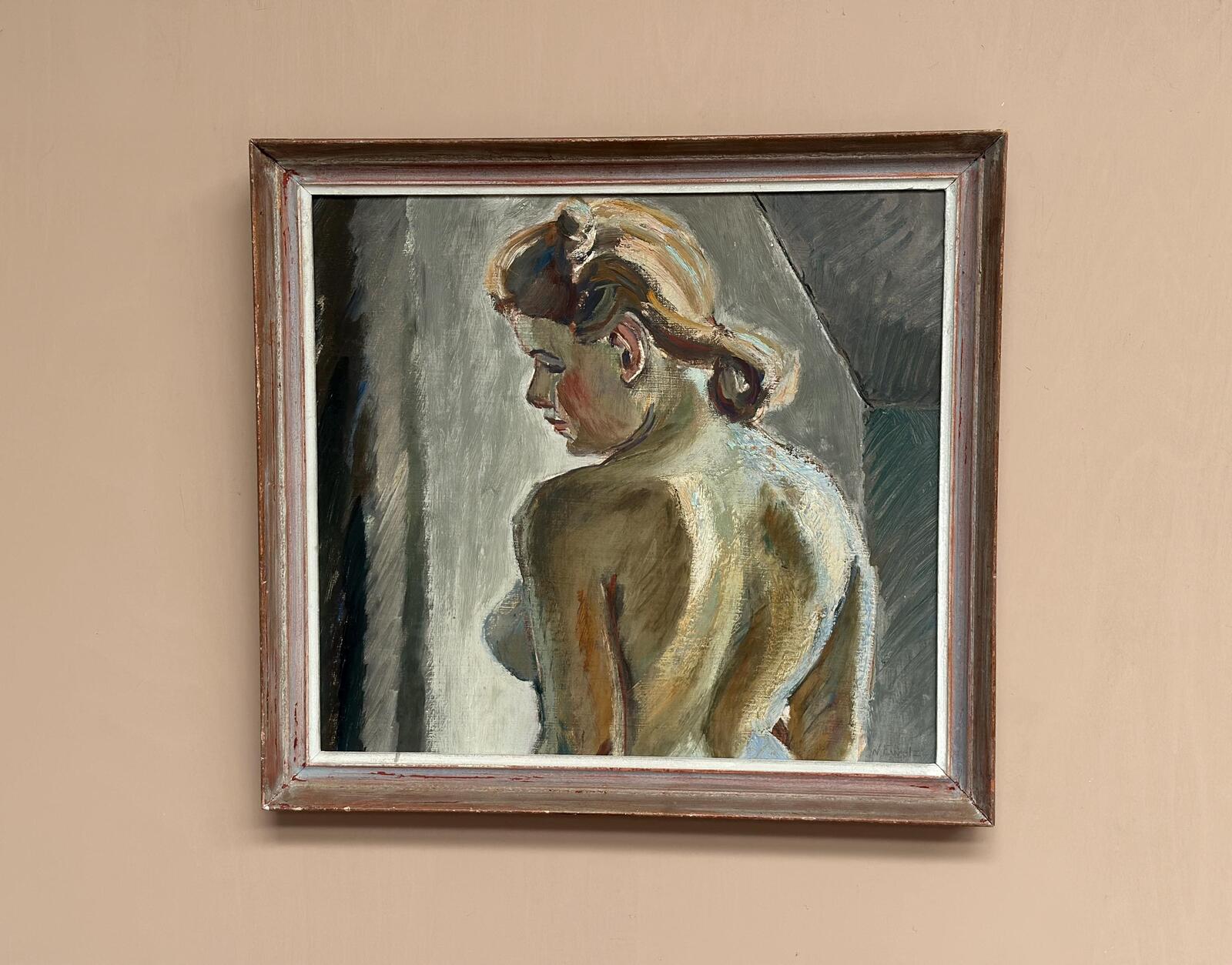 “Woman from Behind” by Waldemar (Walle) Ewetz