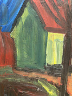“Landscape with House” by Manfred Flyckt