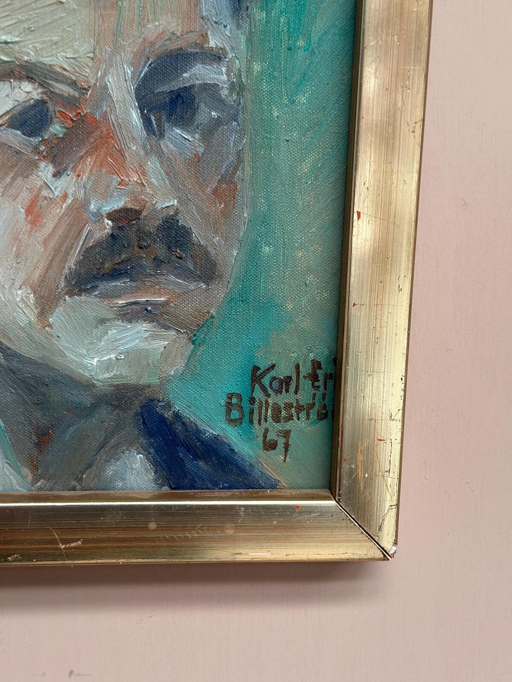 “Portrait of a Man” by Carl-Erik Billeström