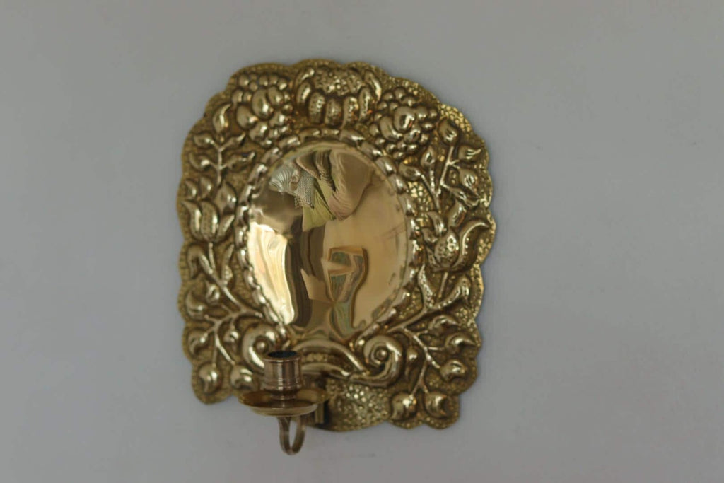 Pair of Mid-Century Swedish Brass Sconces