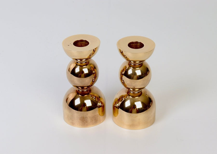 A Pair of Mid-Century GUSUM Candlestick Holder Noah Ancienne