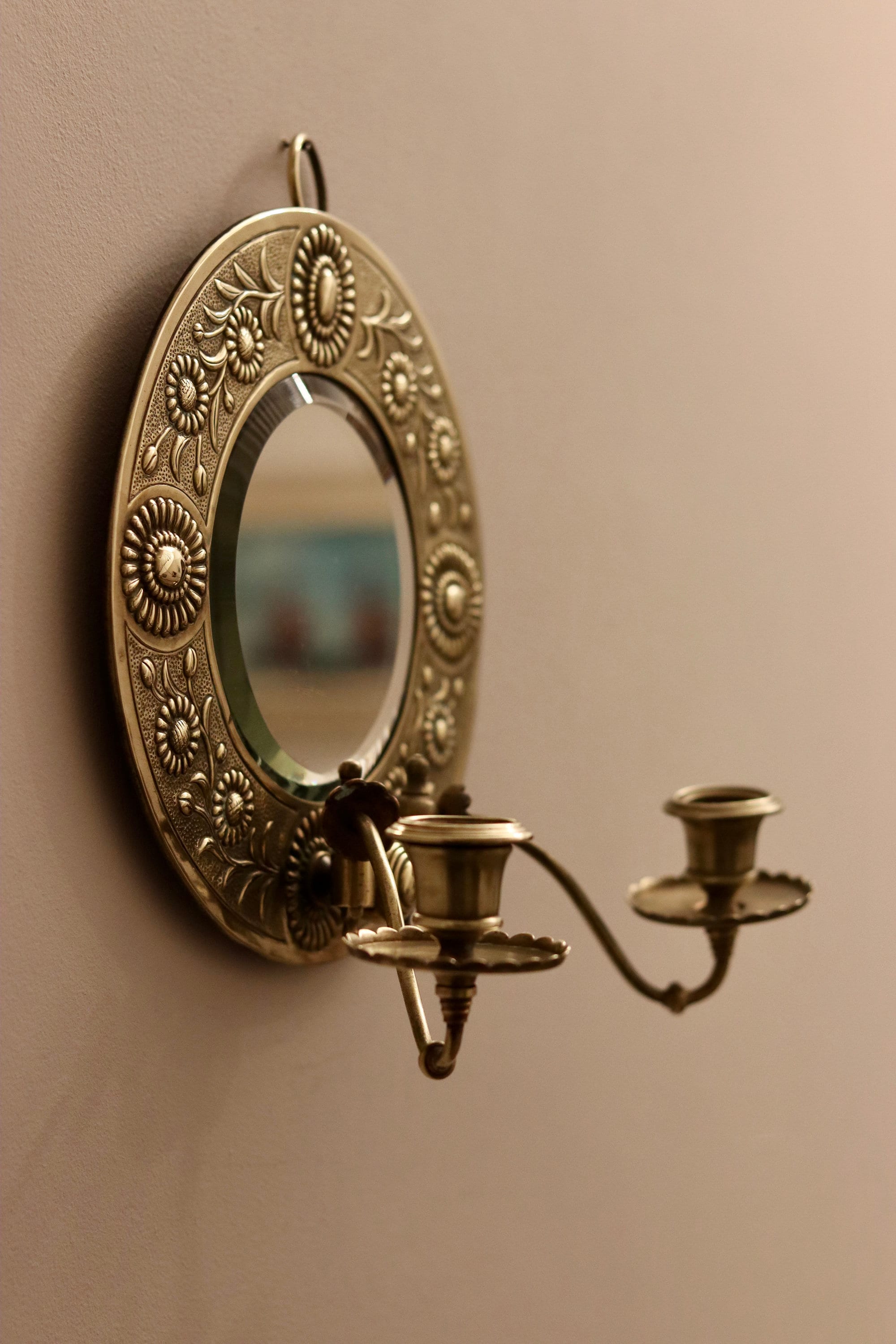 Antique Aesthetic Movement Brass Sconces C1880 Noah Ancienne