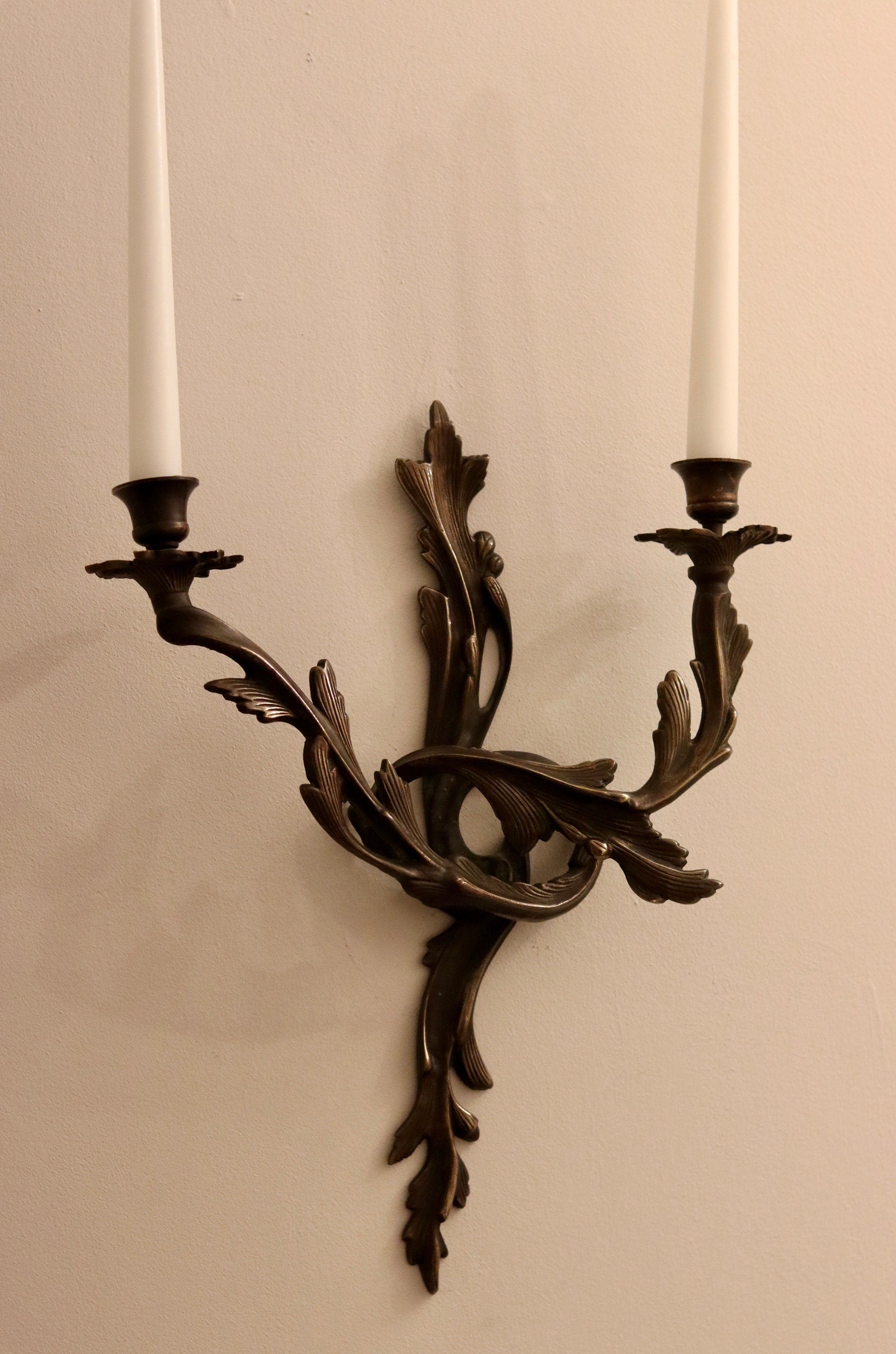 French Bronze Louis IV Wall Sconce Noah Ancienne