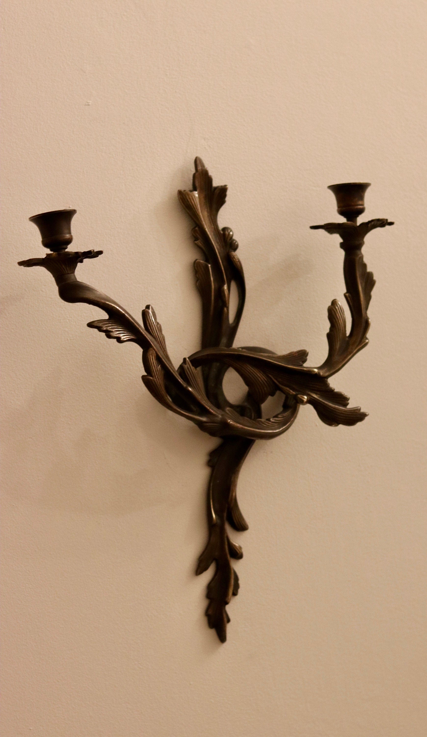 French Bronze Louis IV Wall Sconce Noah Ancienne