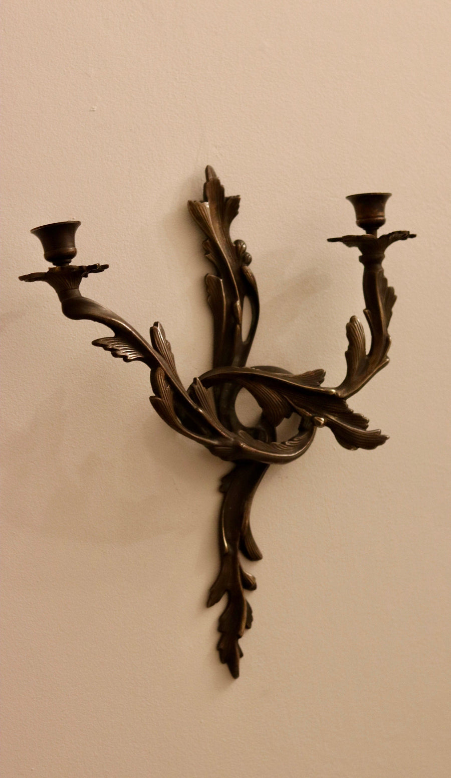 French Bronze Louis IV Wall Sconce Noah Ancienne
