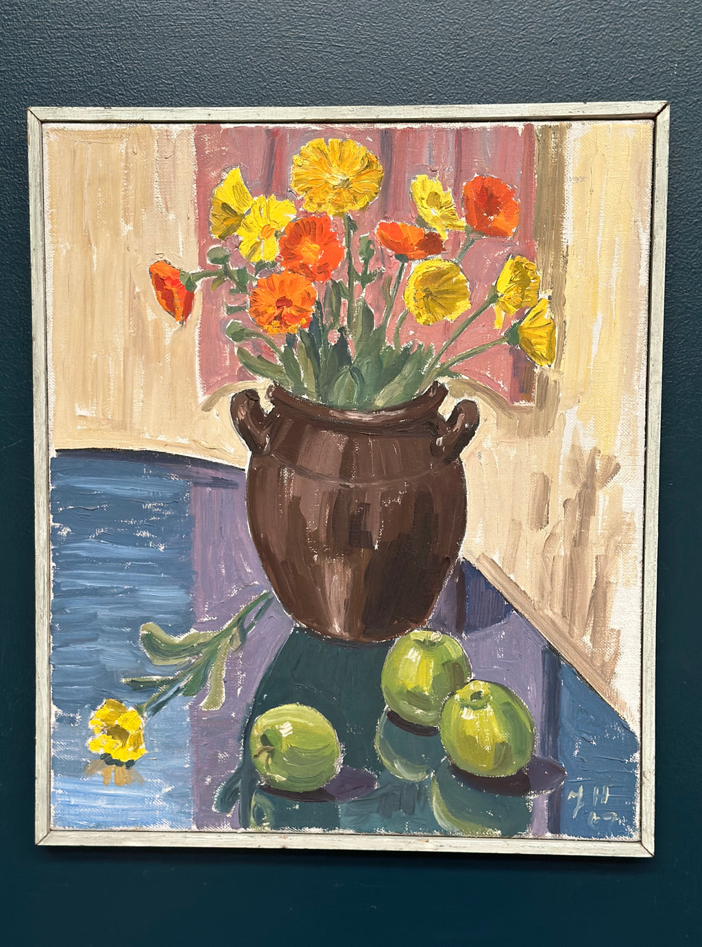 “Apples and Flowers”