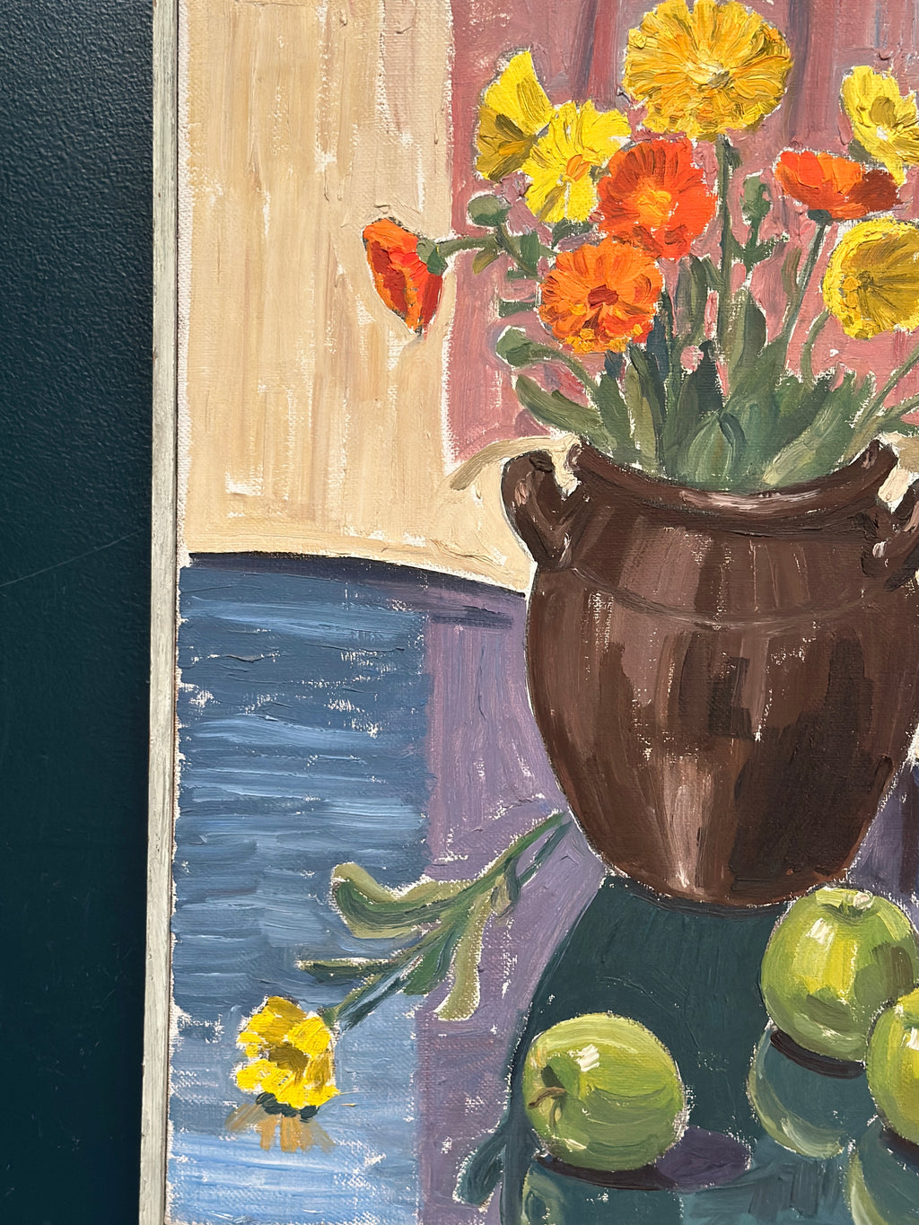 “Apples and Flowers”
