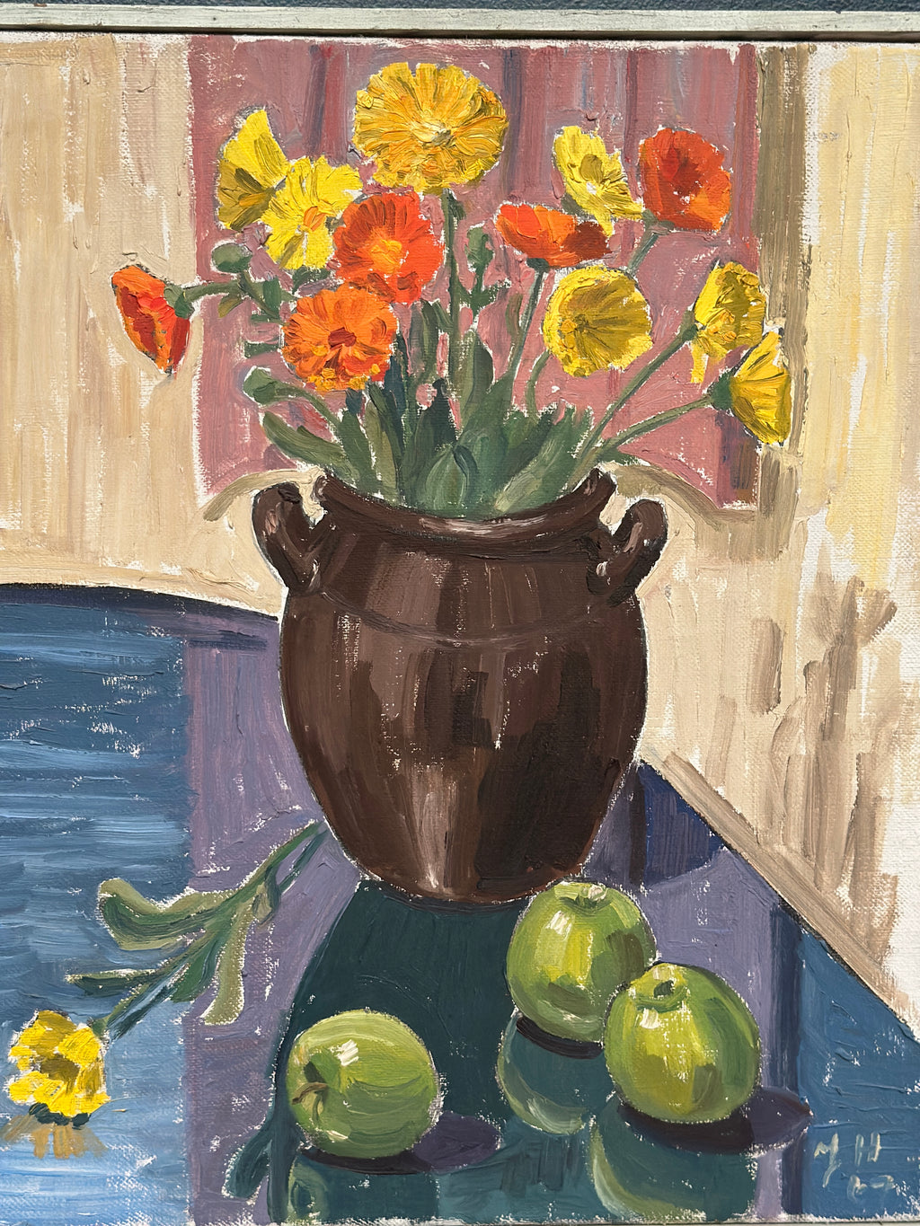 “Apples and Flowers”