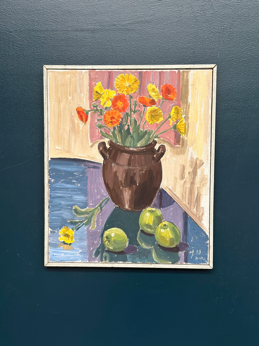 “Apples and Flowers”