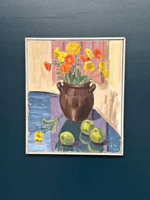 “Apples and Flowers”
