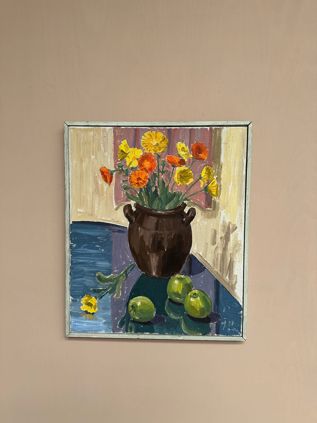 “Apples and Flowers”
