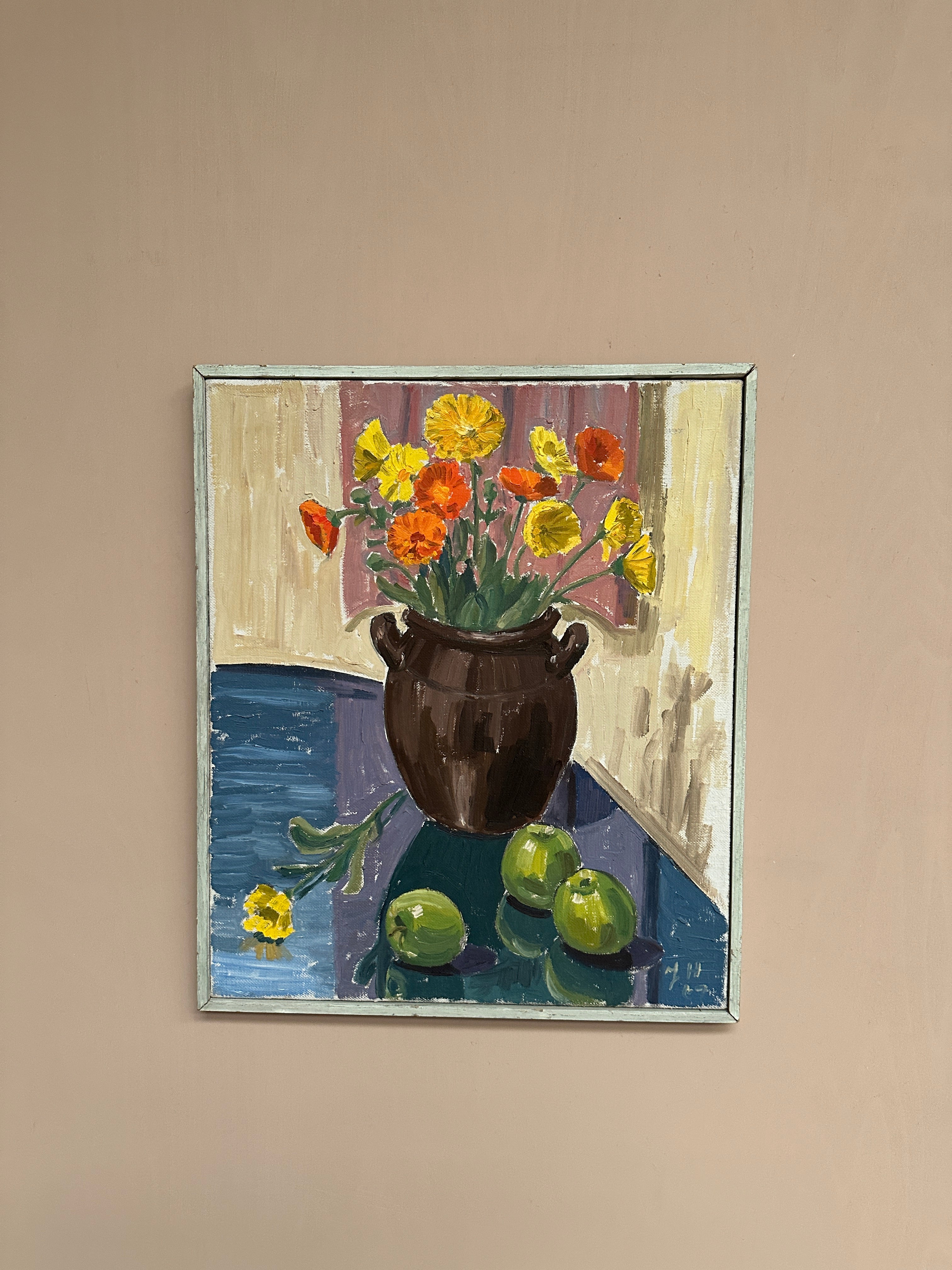 “Apples and Flowers”