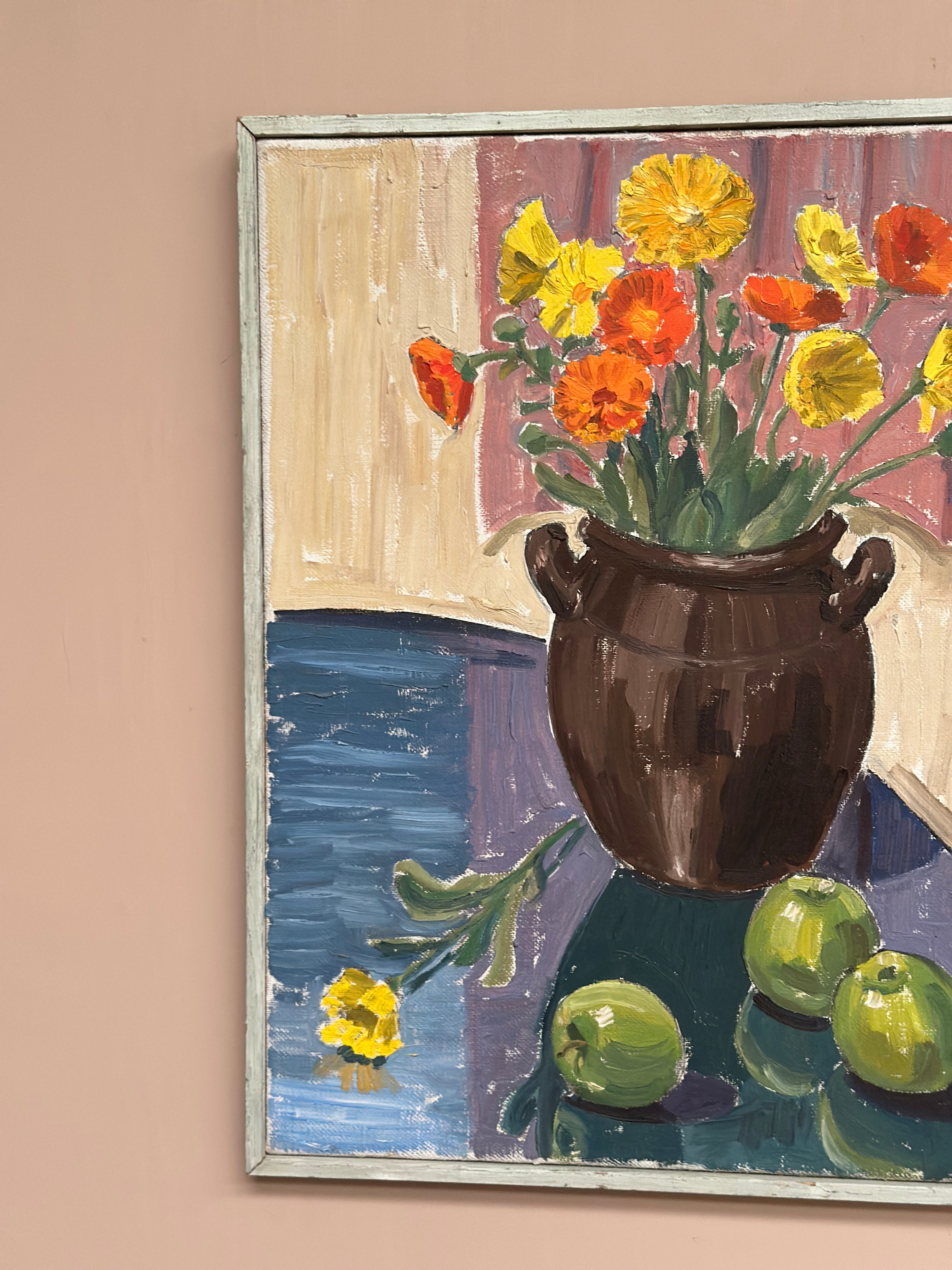 “Apples and Flowers”