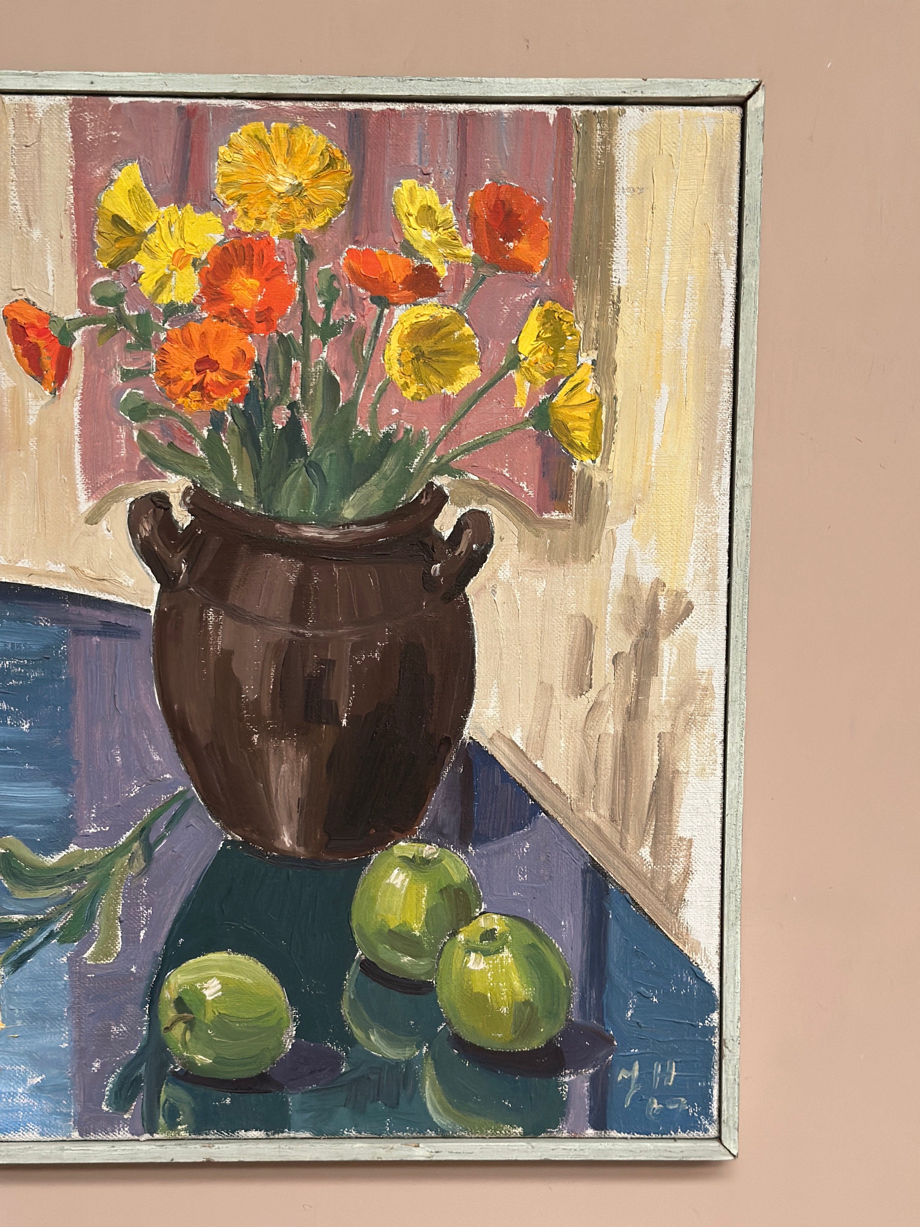 “Apples and Flowers”
