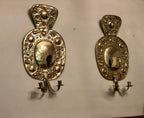 Large Mid-Century Swedish Brass Sconces Noah Ancienne